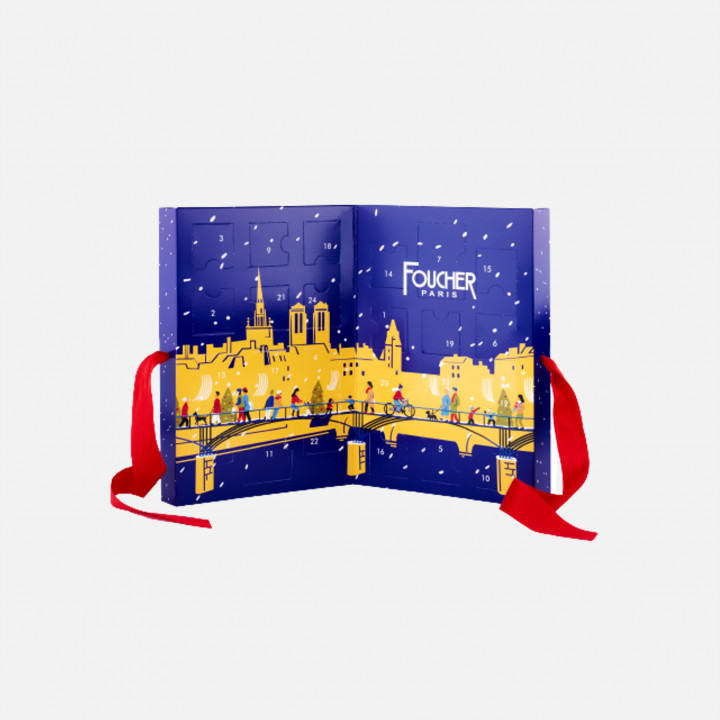 Calendrier de l'Avent - 230g - Livraison par coursier dans Paris Intramuros