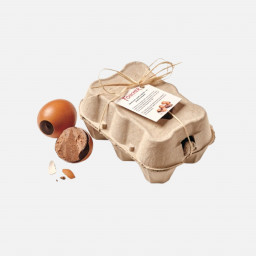 Boite de 6 oeufs coquille au praliné noisette 330g
