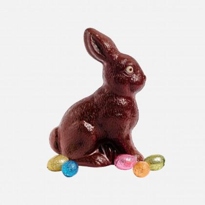 Lapin en chocolat noir...