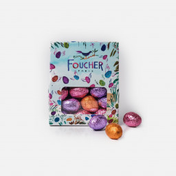 Etui d'œufs au praliné et d'œufs au gianduja 150g