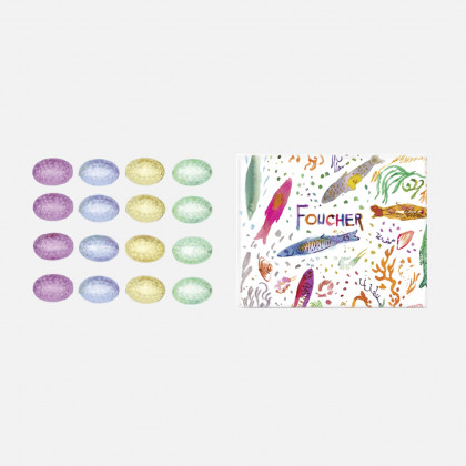 Assortiment de 12 œufs de...