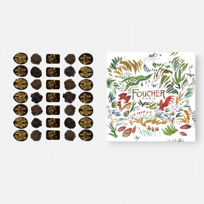 Assortiment de pralinés aux...